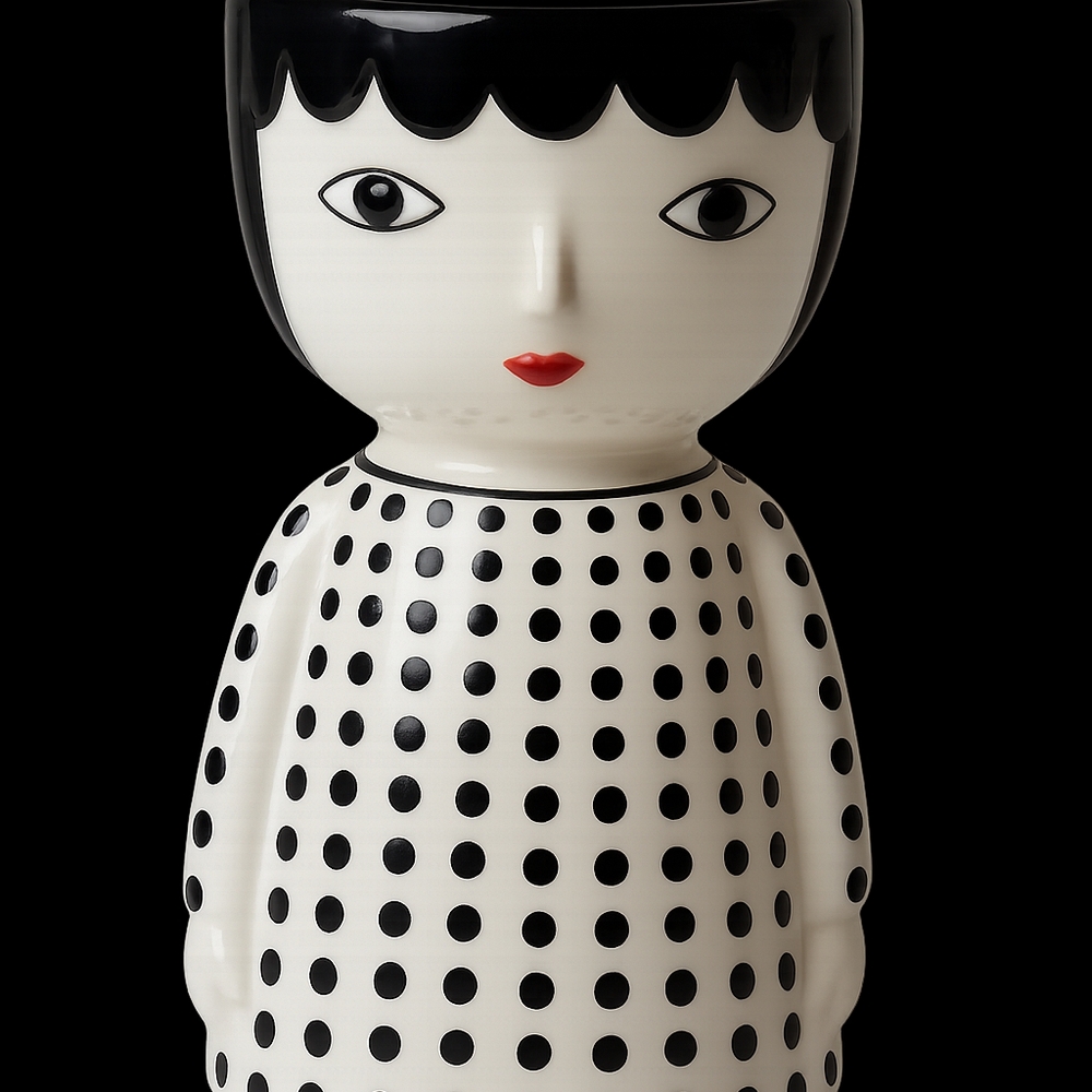 Anthropologie Kinska Face Pot Planter